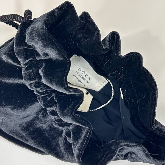 DOEN RMS BEAUTY Collaboration Purse Bag Satchel Black Felt - Picture 11 of 12